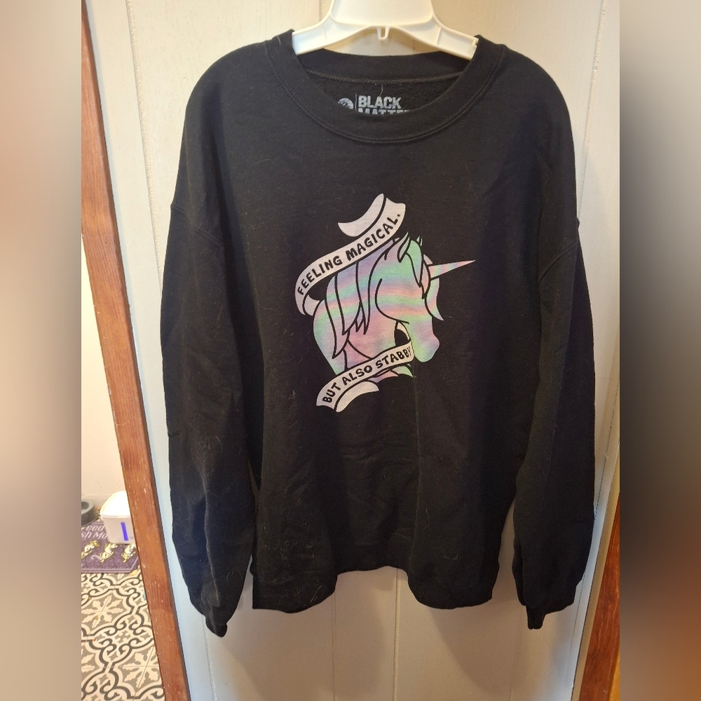 Black Matter Cozy Black Sweatshirt